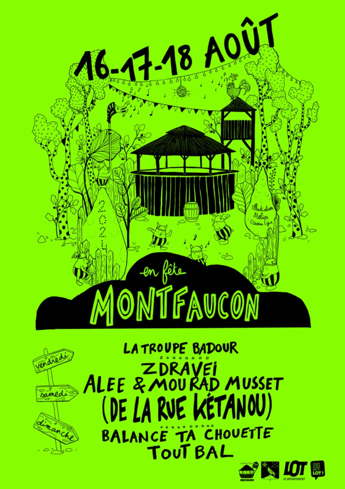 Figeac : Fête à Montfaucon