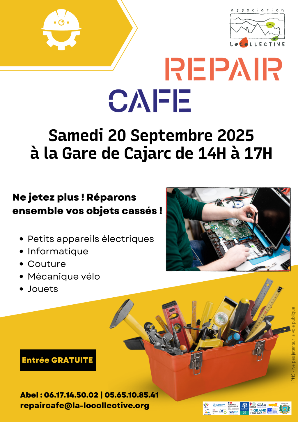 Figeac : Repair Café de Cajarc