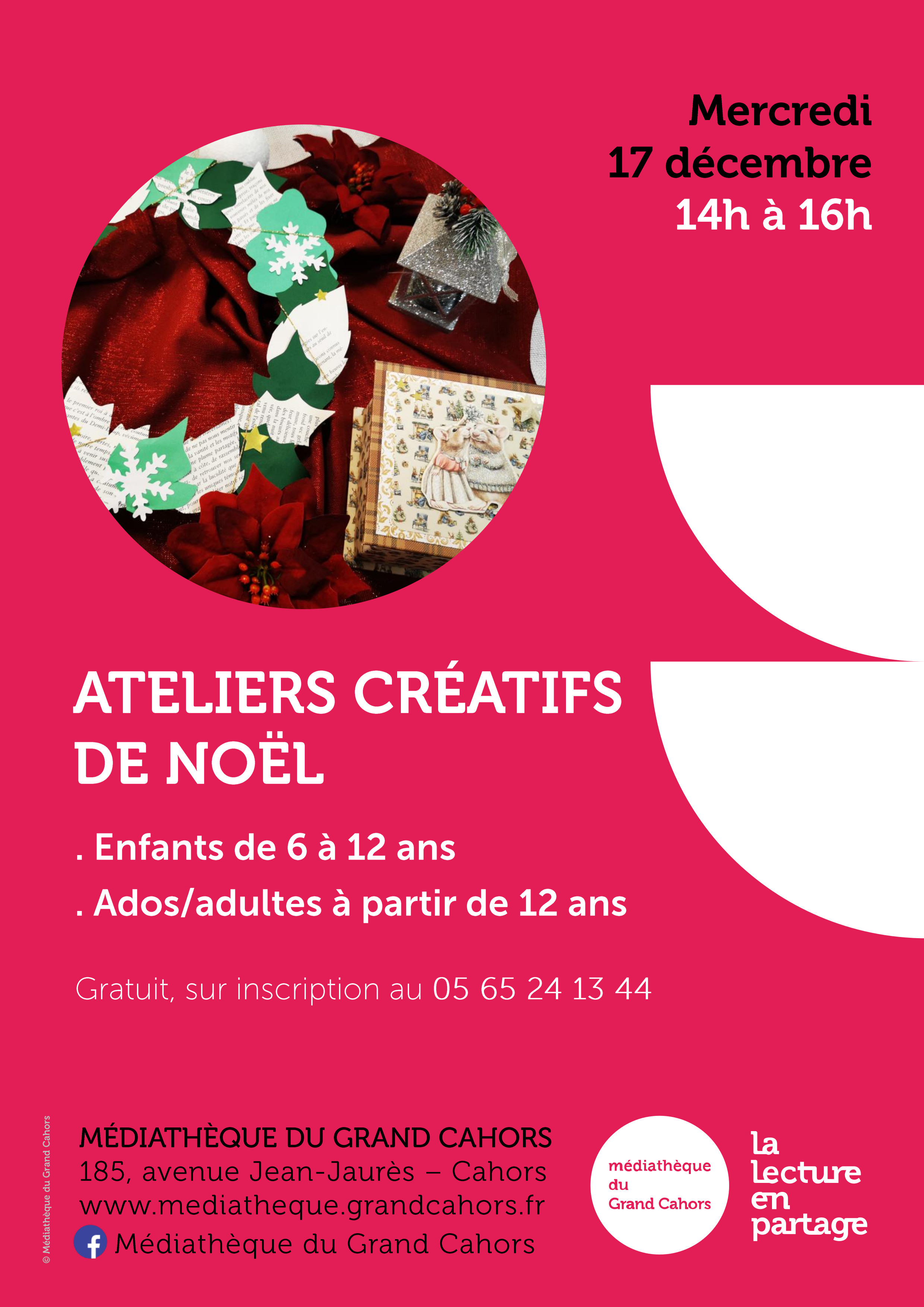 Figeac : Ateliers créatifs de Noël