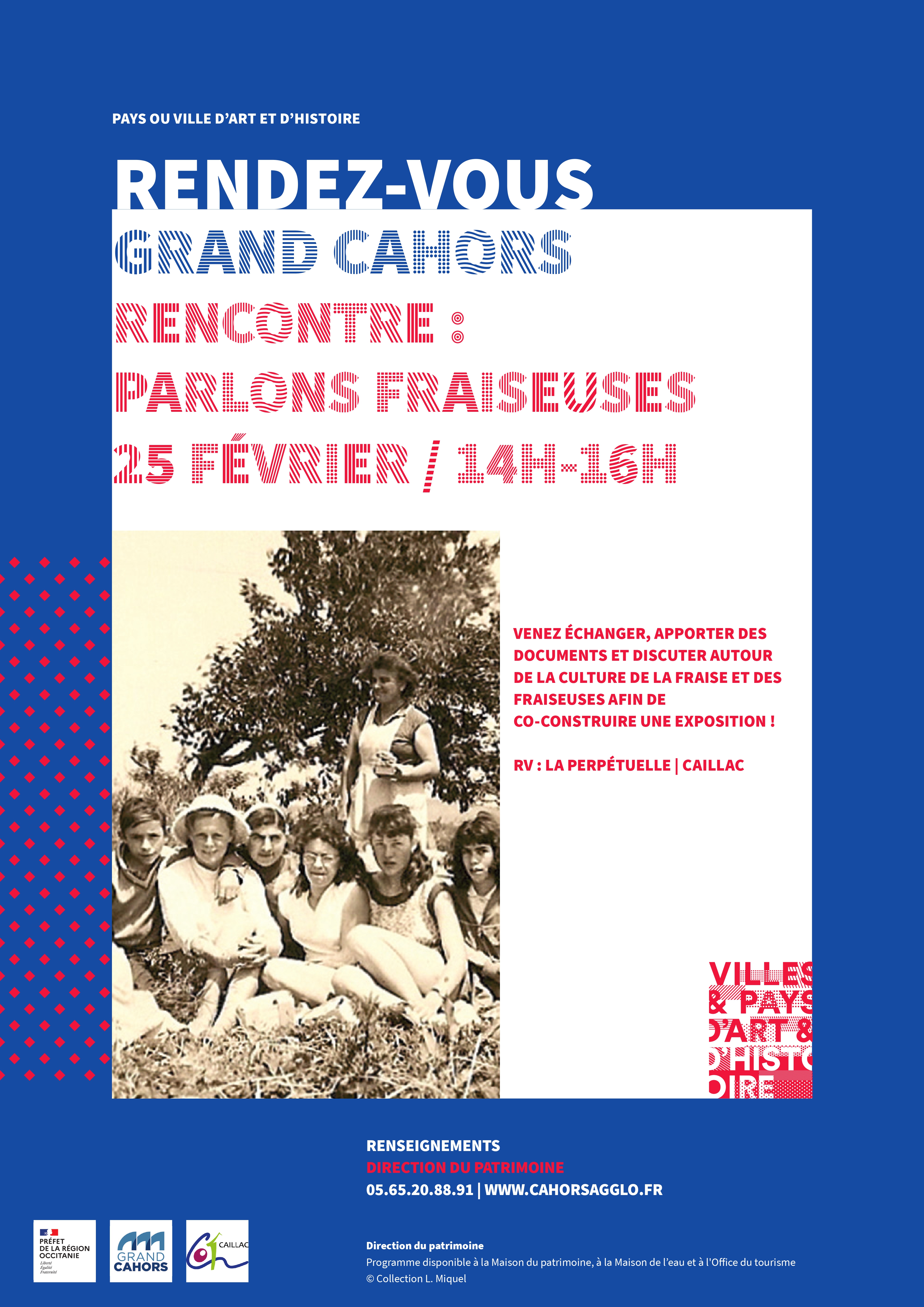 Figeac : « Parlons fraiseuses » Rencontre pour co-créer l’exposition