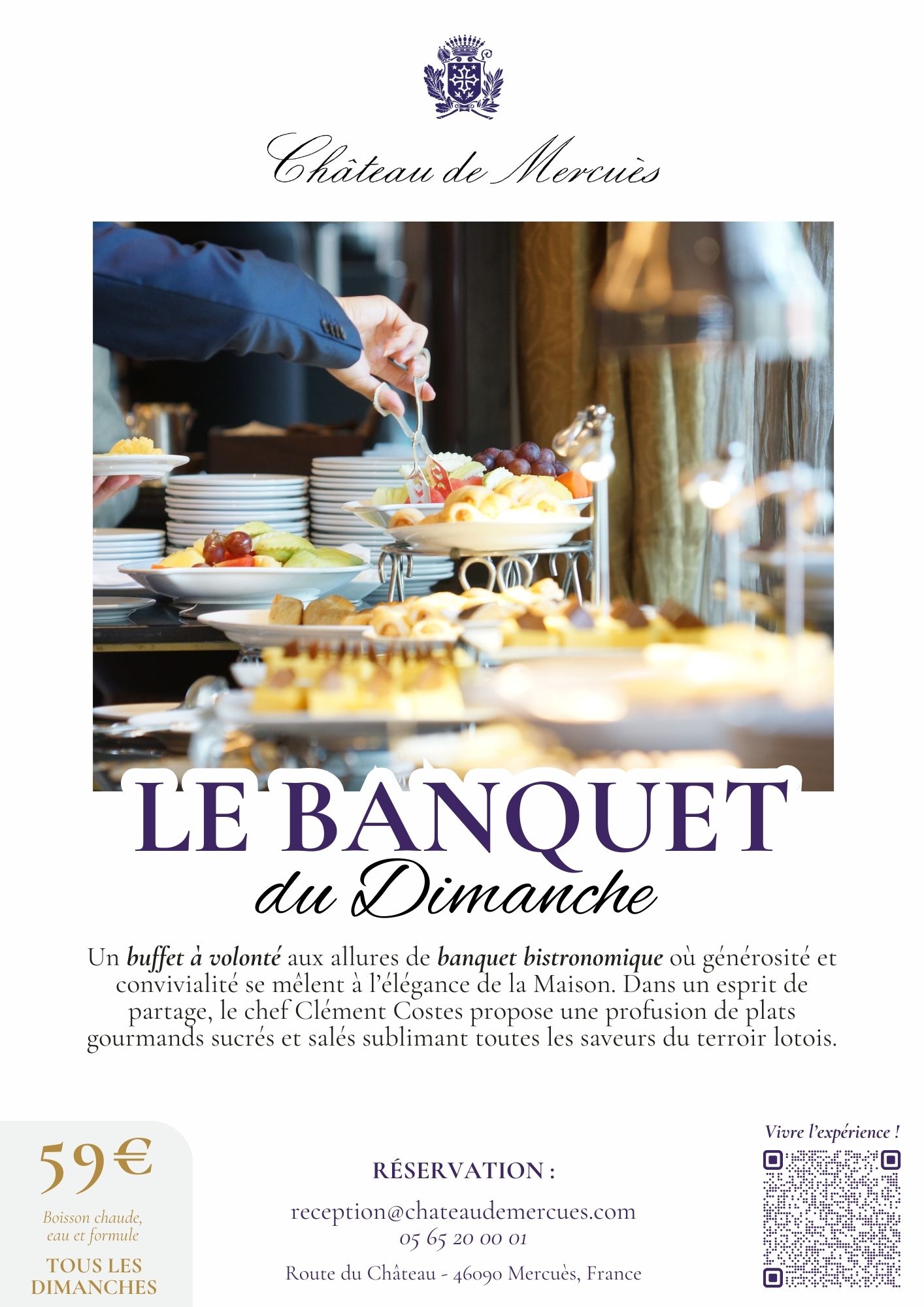 Figeac : Le banquet de Pâques au château de Mercuès