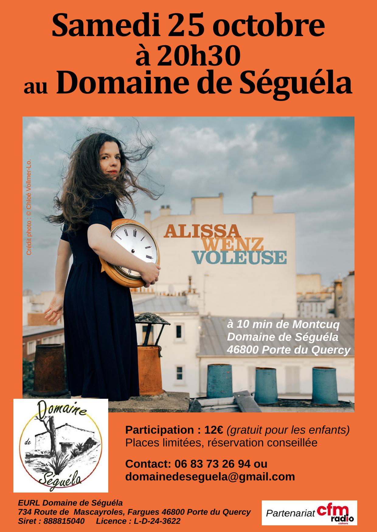 Figeac : Concert Alissa Wenz