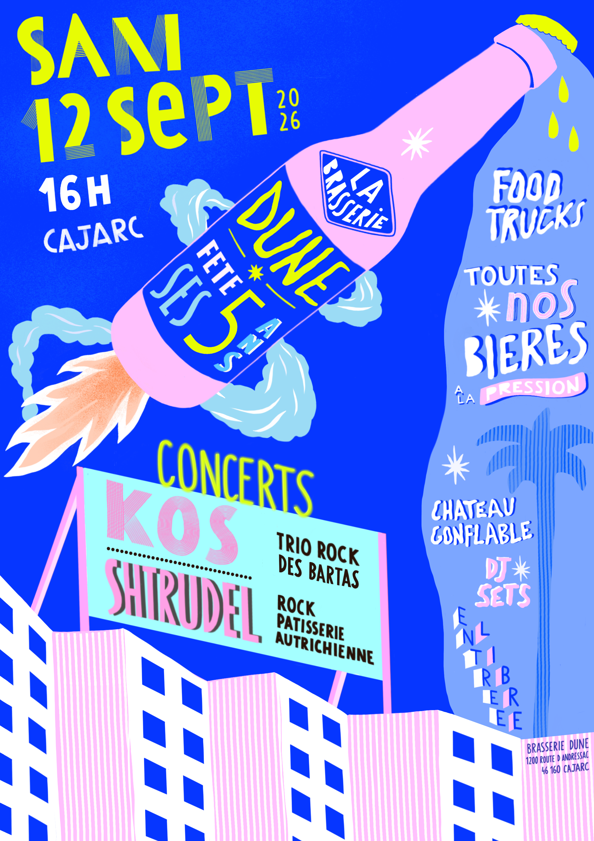 Figeac : La Brasserie Dune fête ses 5 ans