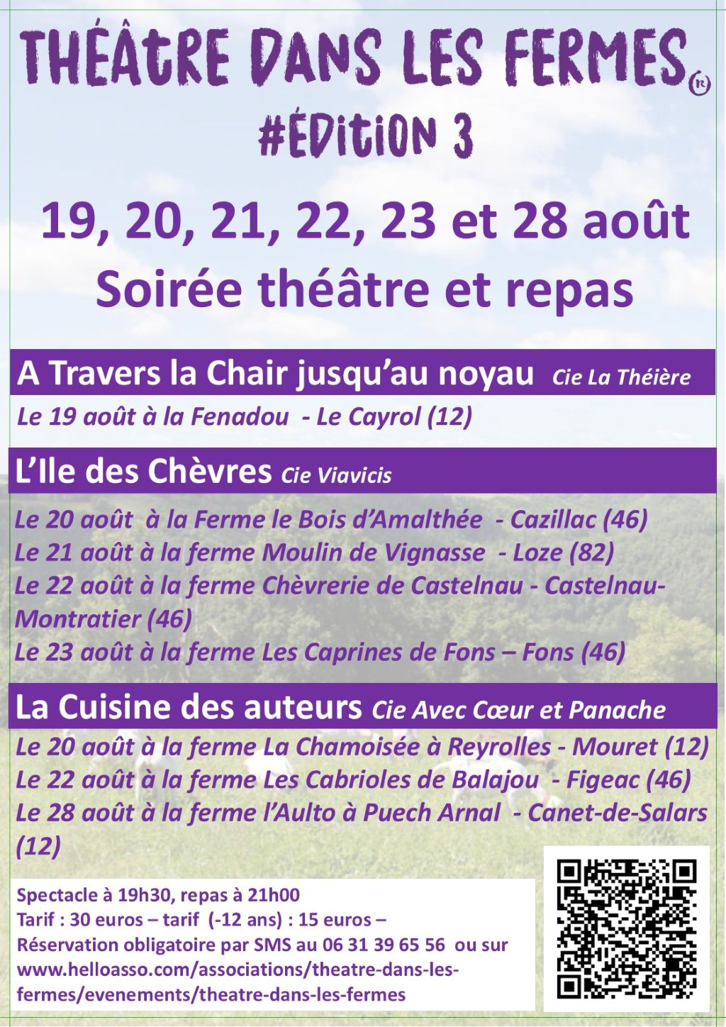 Figeac : Théâtre dans les fermes: 