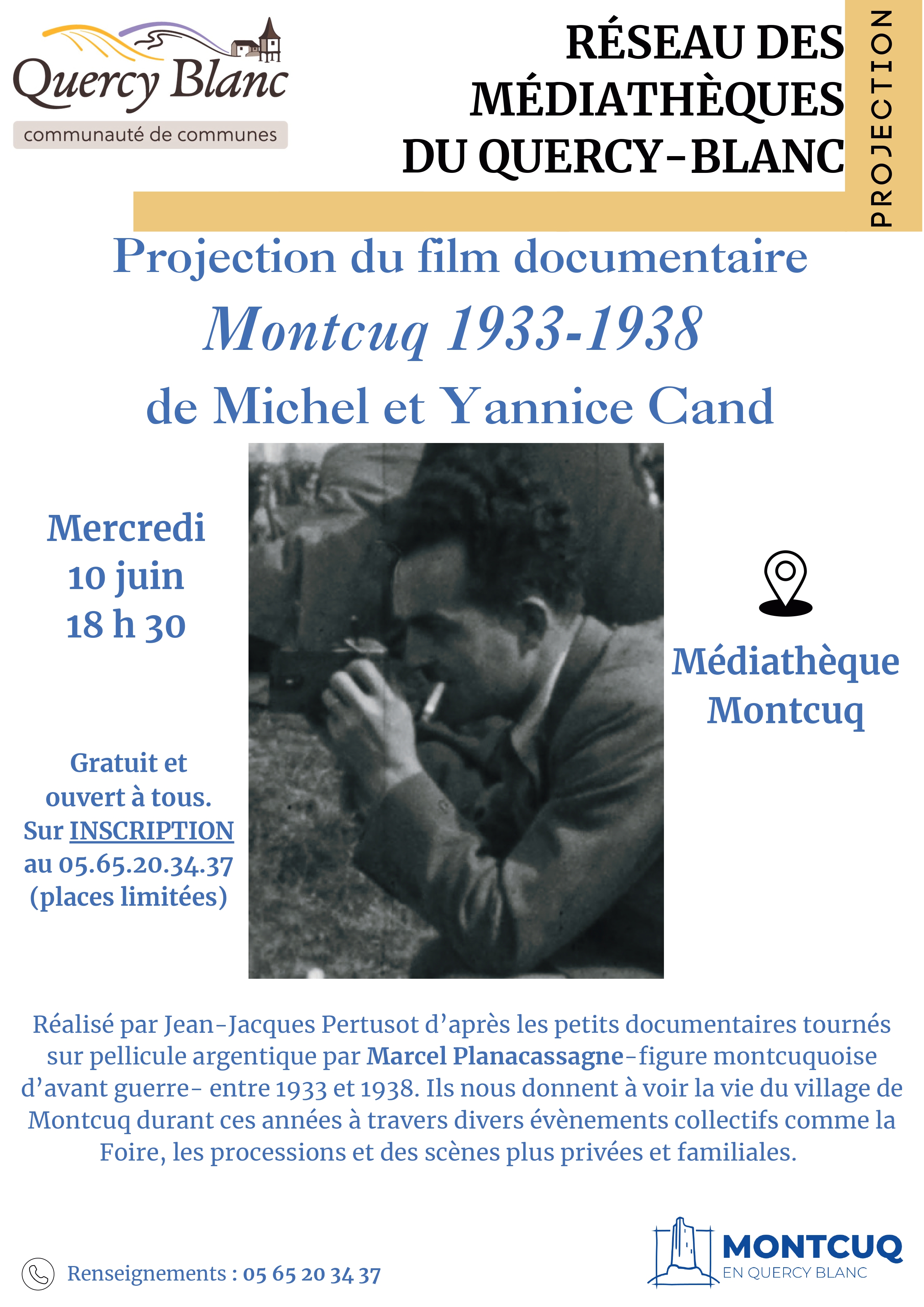 Figeac : Projection du film documentaire 