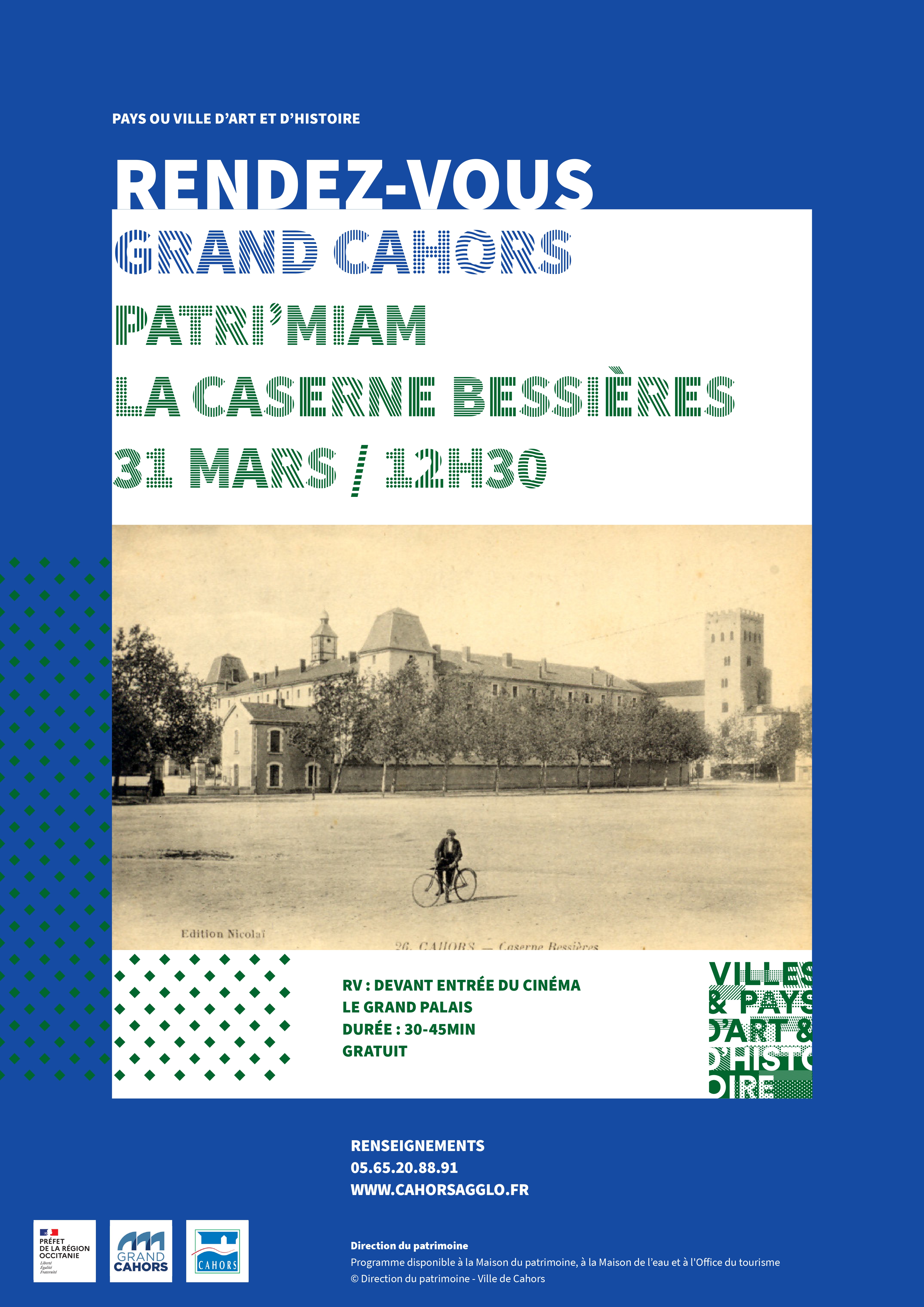 Figeac : Patri'miam : La caserne Bessières