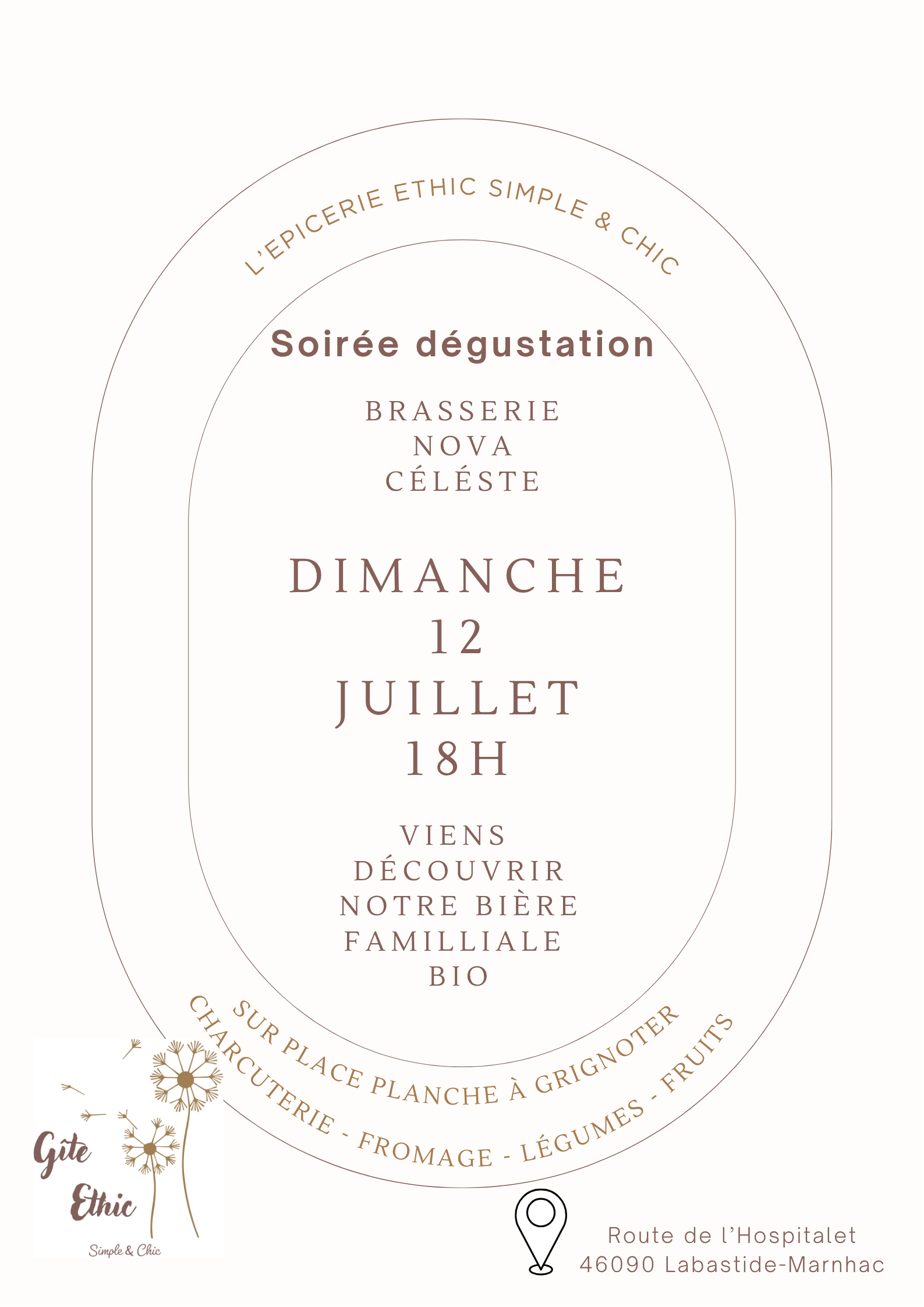 Figeac : Soirée Dégustation Brasserie Nova Céleste
