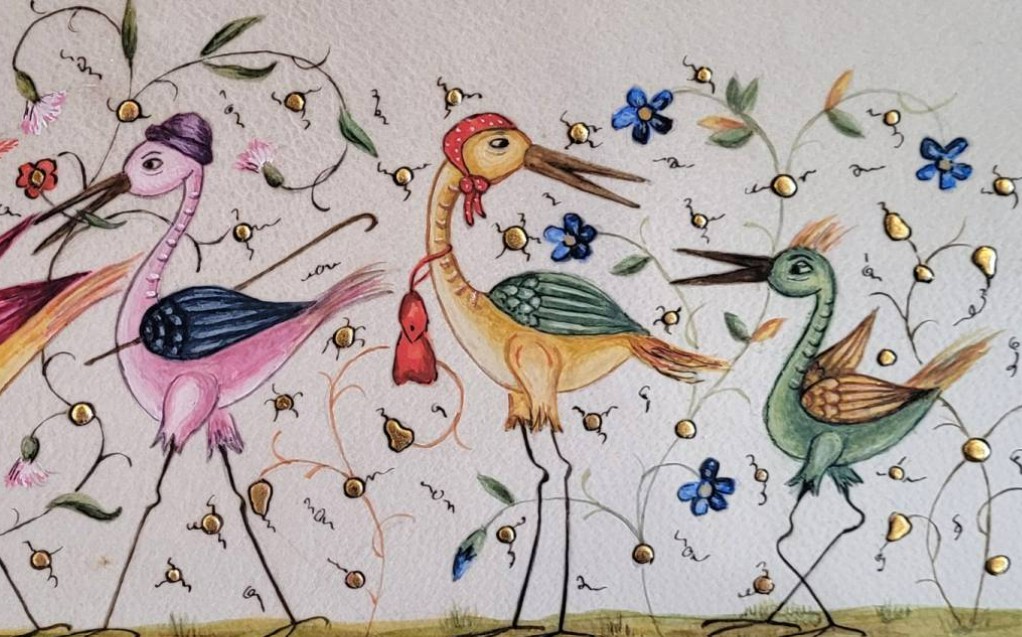 Figeac : Expositions d'enluminures d'Annie Bouyer