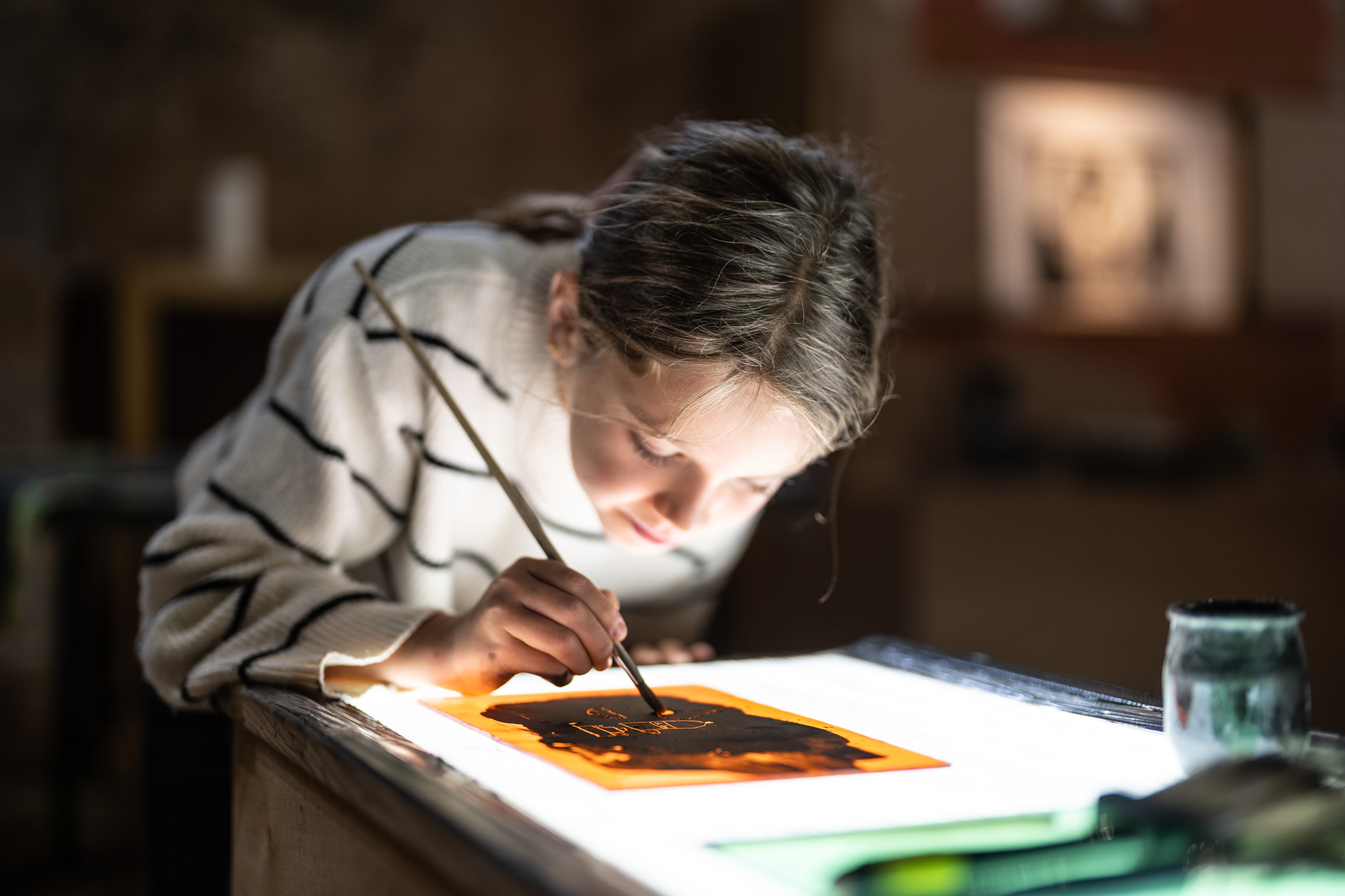 Figeac : Atelier Les allumeurs de verre au Château de Castelnau-Bretenoux