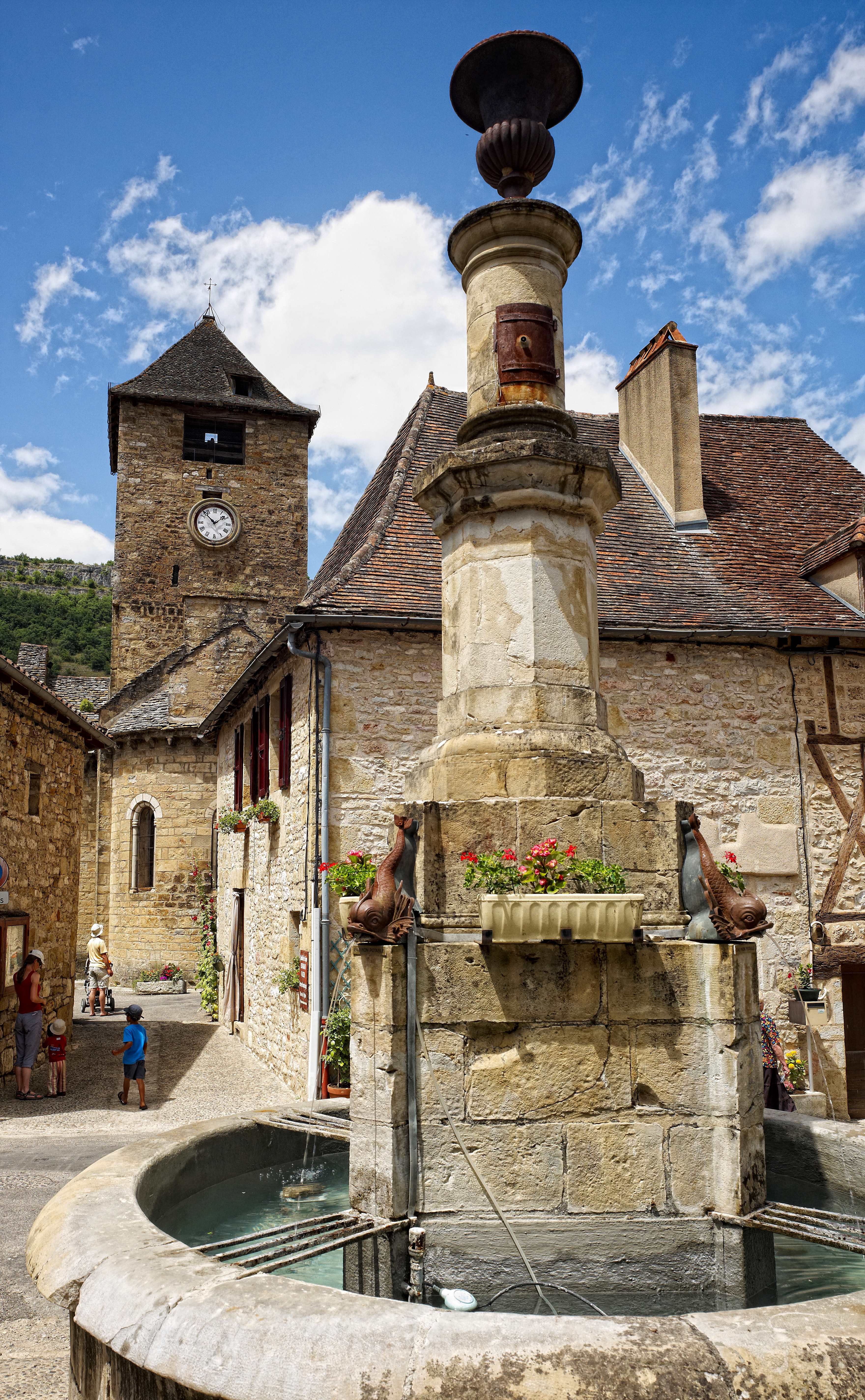 Figeac : Pays d'Art et d'Histoire : Autoire -  Un village et sa cascade