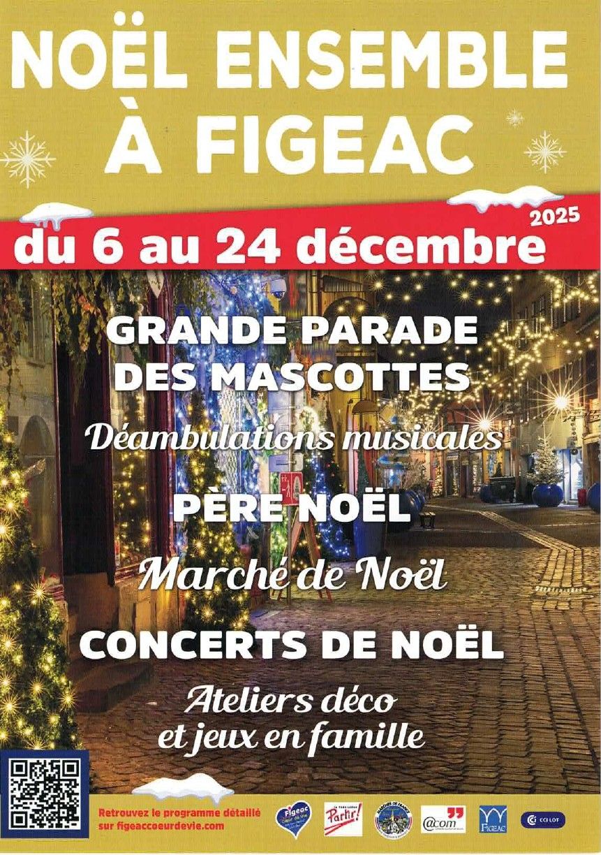 Figeac : Marché de noël à Figeac