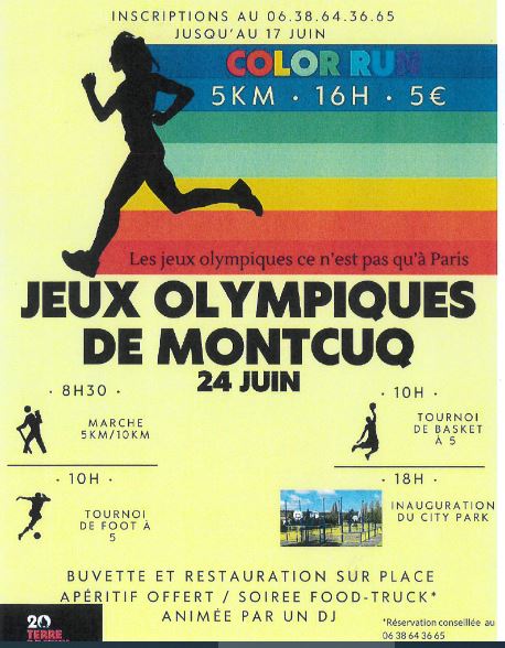 Figeac : Jeux olympiques de Montcuq