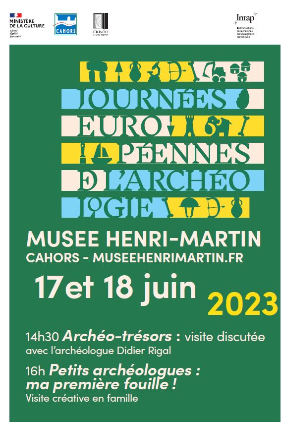 Figeac : Journée européenne de l'archéologie - Musée Henri Martin
