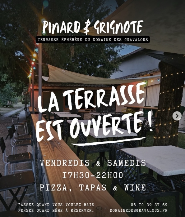 Figeac : Pinard et Grignote au domaine des Gravalous