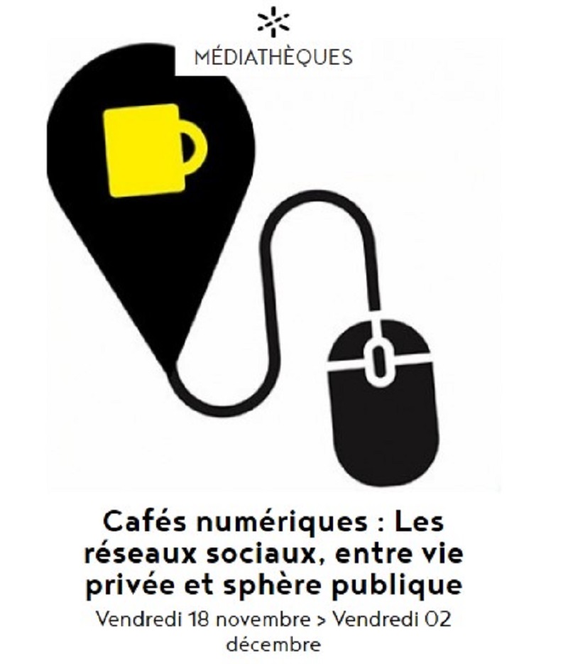 Figeac : Café numérique :  les réseaux sociaux, entre vie privée et sphère publique