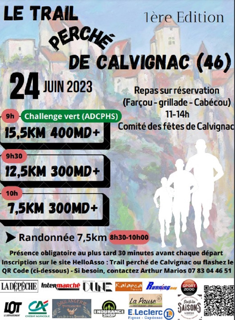 Figeac : Le trail perché de Calvignac