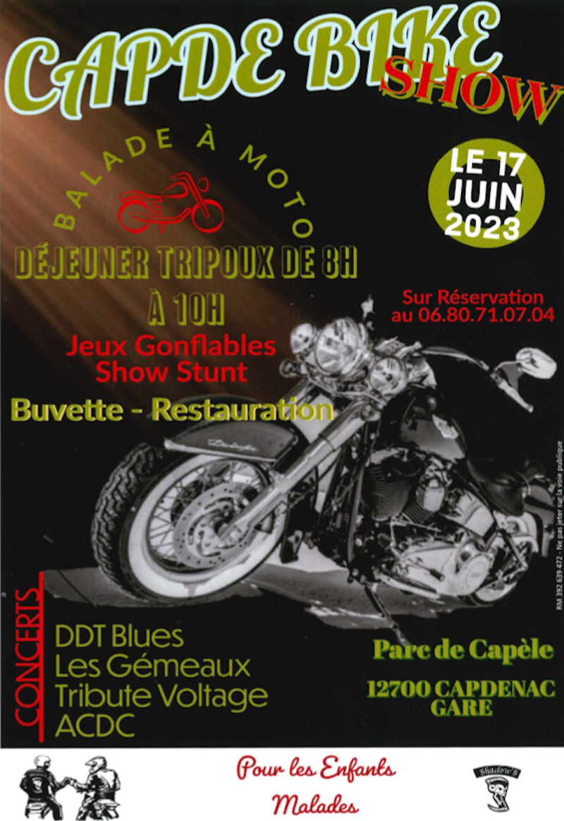 Figeac : Capde Bike Show