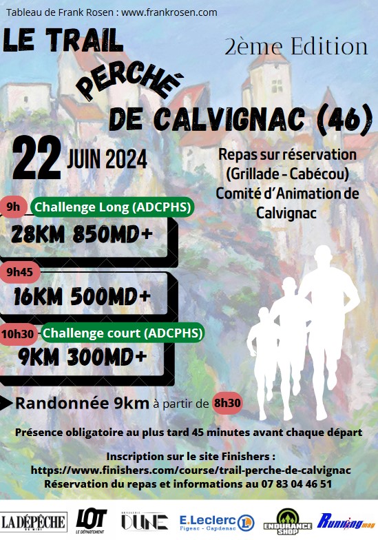 Figeac : Le trail perché de Calvignac