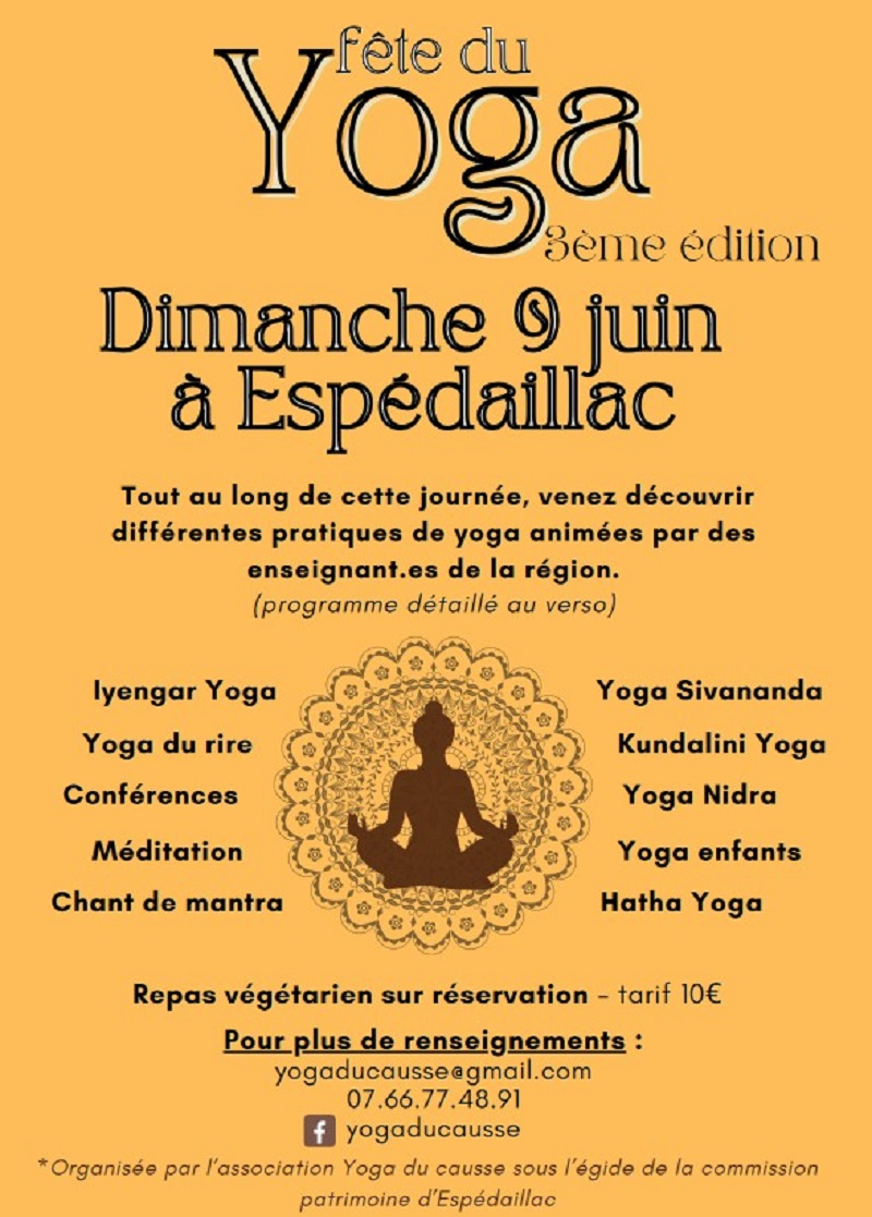Figeac : Fête du Yoga à Espédaillac