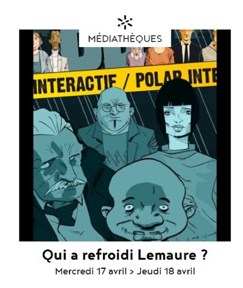 Figeac : Qui a refroidi Lemaure ? à la Médiathèque de Capdenac-Gare