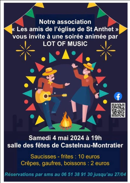 Figeac : Soirée dansante à Castelnau-Montratier