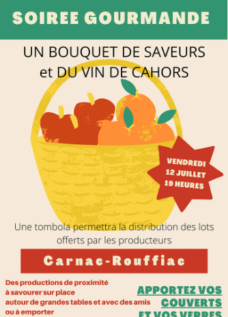 Figeac : Marché Gourmand à Carnac-Rouffiac