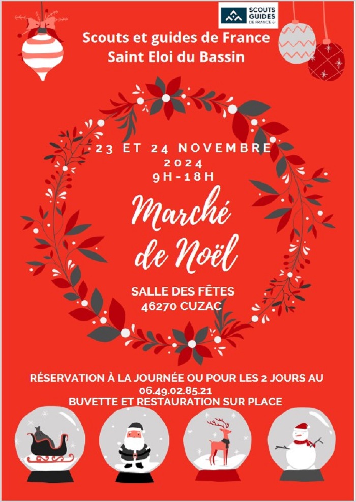 Marché de Noël à Cuzac