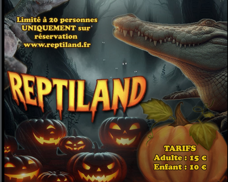 Figeac : Halloween à Reptiland