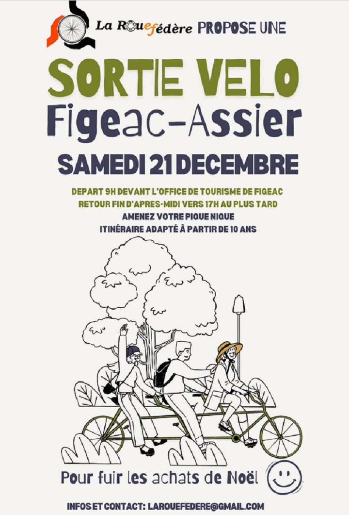 Figeac : Balade vélo Figeac-Assier