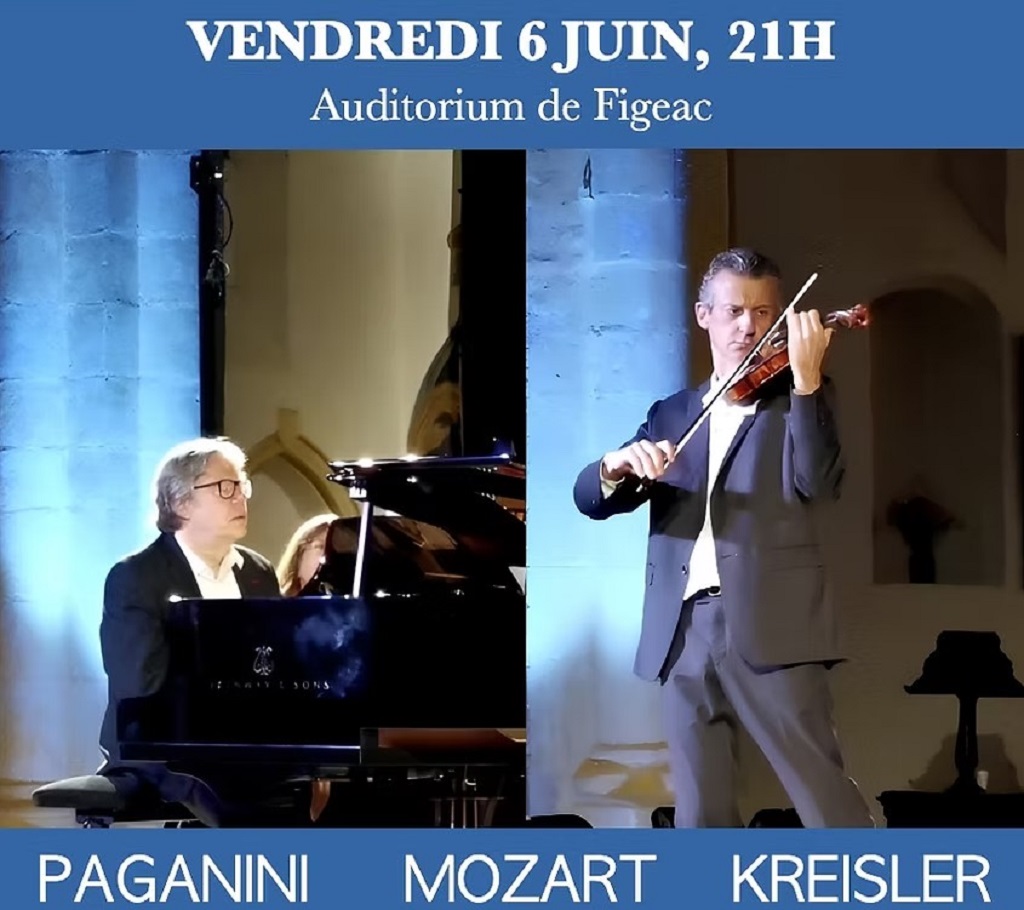 Figeac : Concert Olivier Pons à l’Auditorium Oum Kalsoum à Figeac