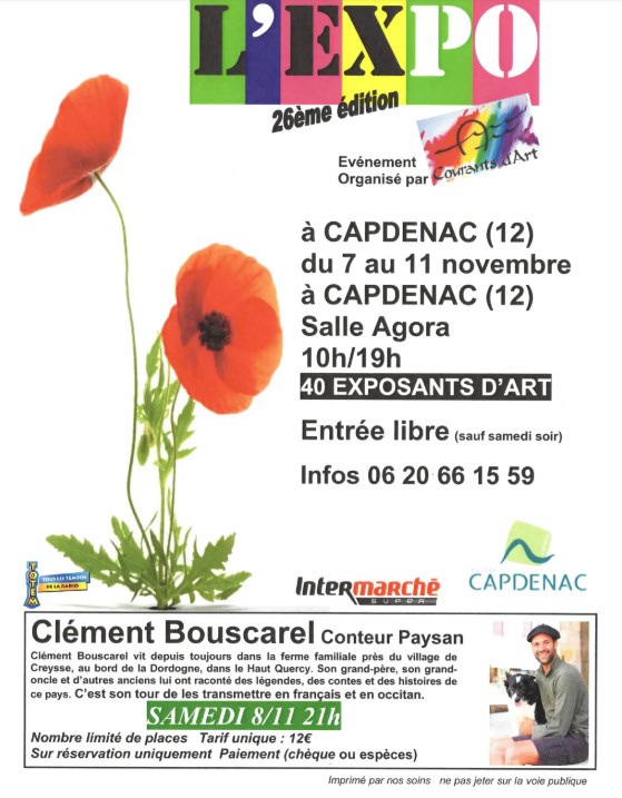 Figeac : Courants d'Art : l'Expo en Agora !