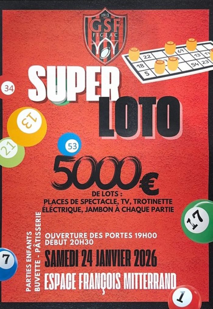Figeac : Super Loto à Figeac