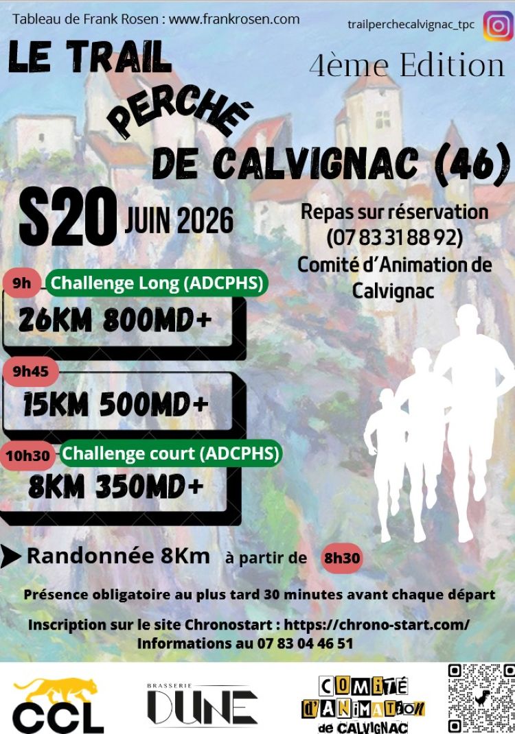 Figeac : Le trail perché de Calvignac