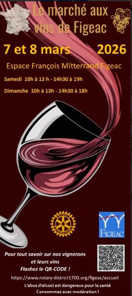 Figeac : Foire aux vins à Figeac