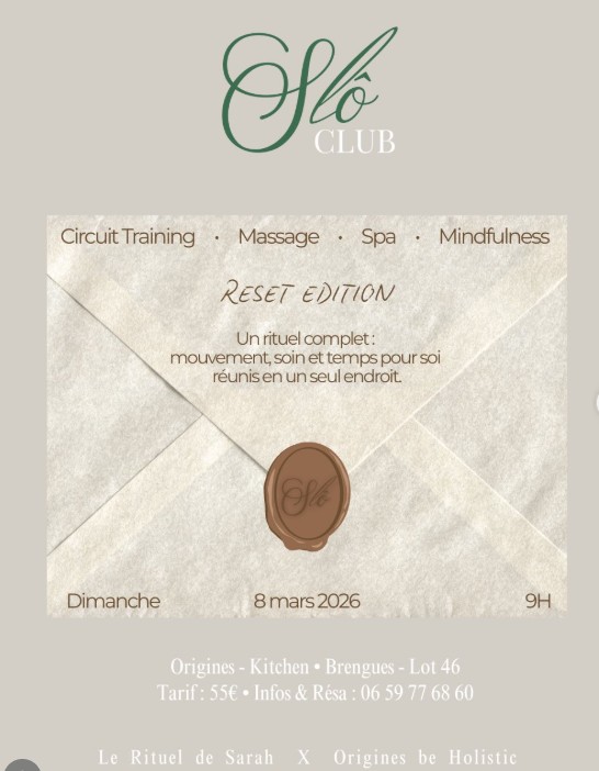 Figeac : Slô Club à Brengues : reset édition !