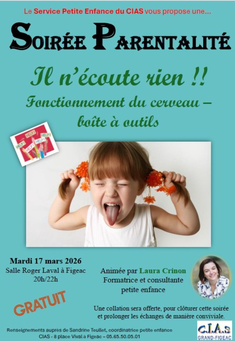 Figeac : Soirée parentalité 