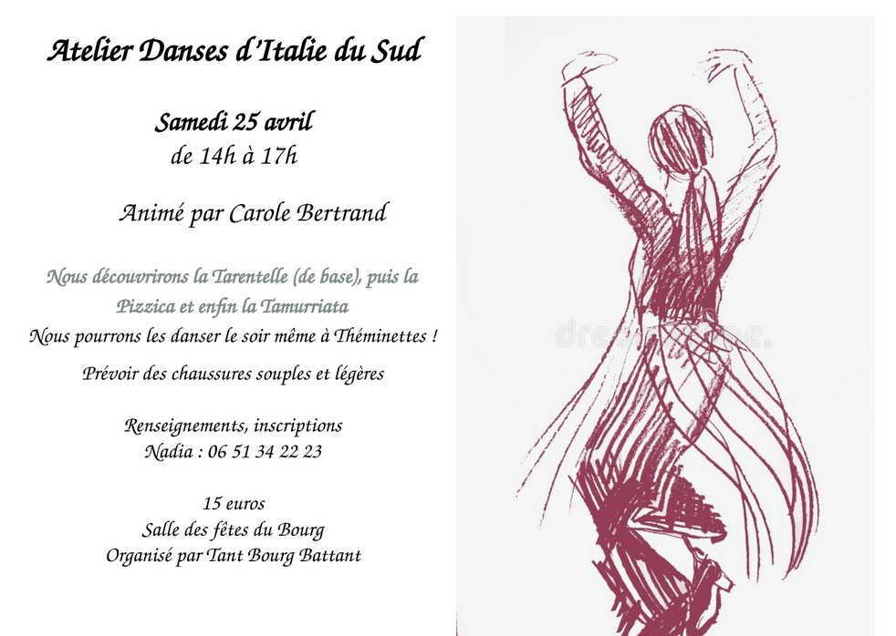 Figeac : Atelier de danses d’Italie du Sud, Le Bourg