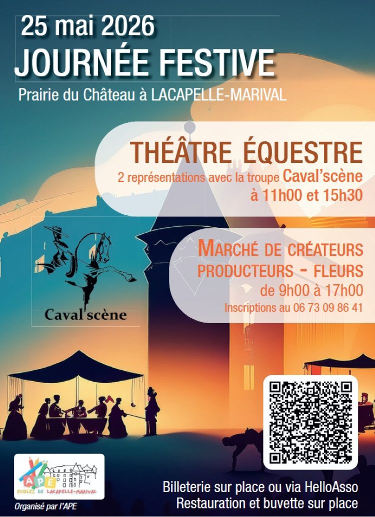 Figeac : Marché  de créateurs - producteurs et spectacle équestre à Lacapelle Marival