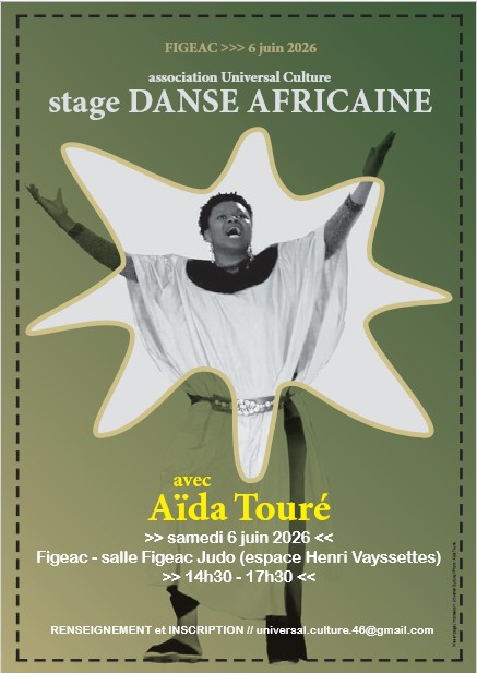 Figeac : Stages de danse avec Universal culture à Figeac