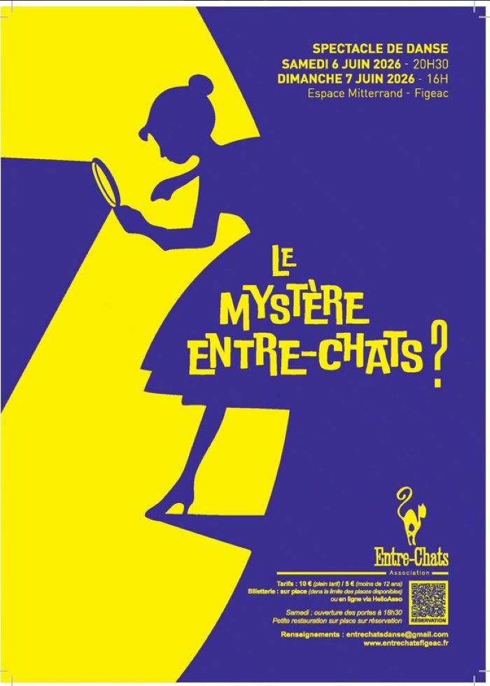 Figeac : Spectacle de danse d'Entrechats :  le mystère Entre-Chats ?