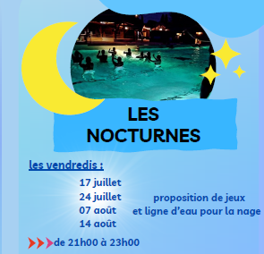 Figeac : Nocturnes à la piscine intercommunale de Castelnau-Montratier