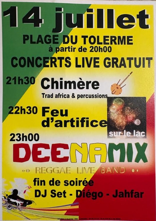 Figeac : Fête nationale au lac du Tolerme