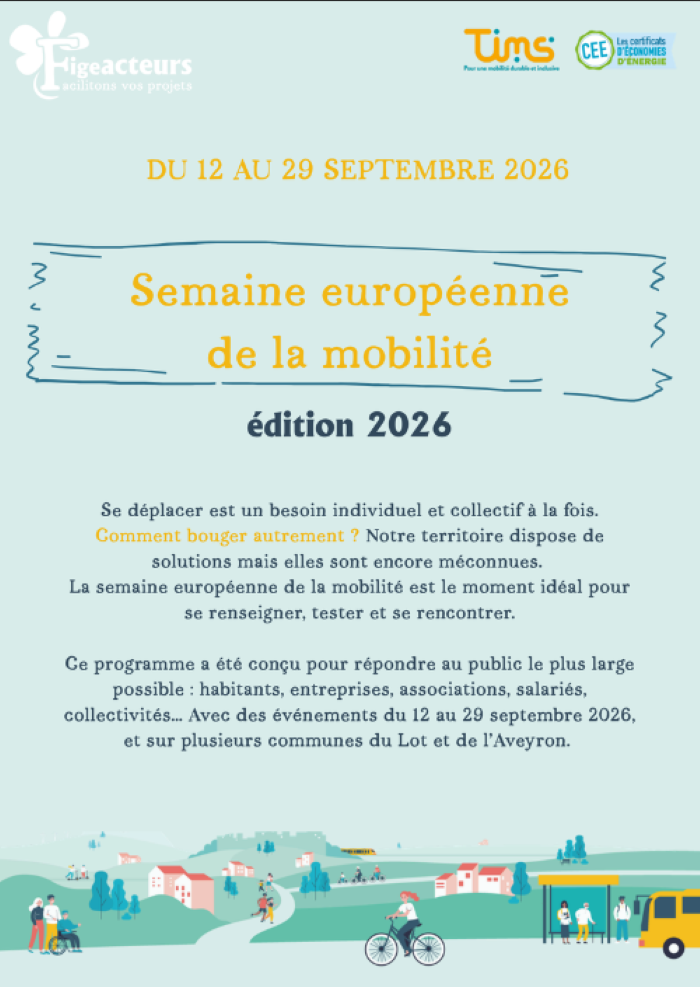 Semaine de la mobilité dans le grand Figeac