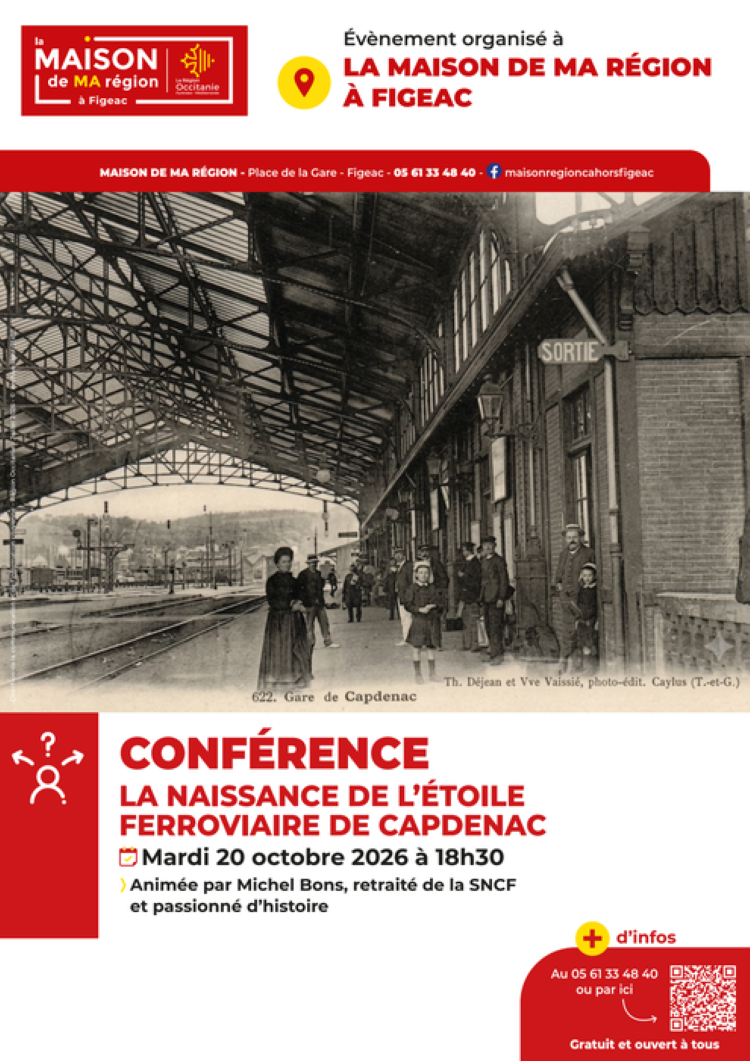 Figeac : Conférence à Figeac : 