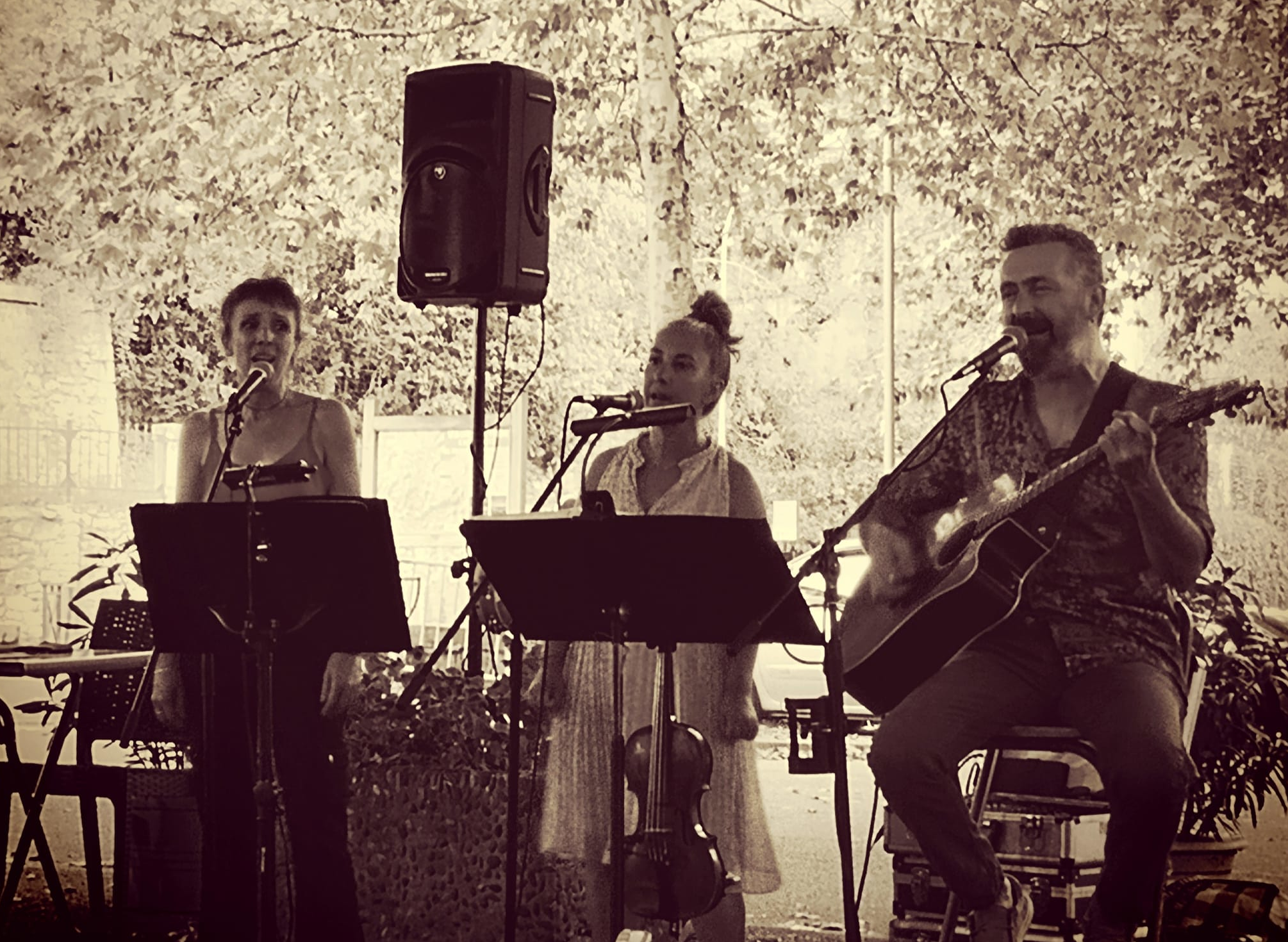 Figeac : Les Chromatisés en concert pour le Folk Club de Cahors avec harmonies folk