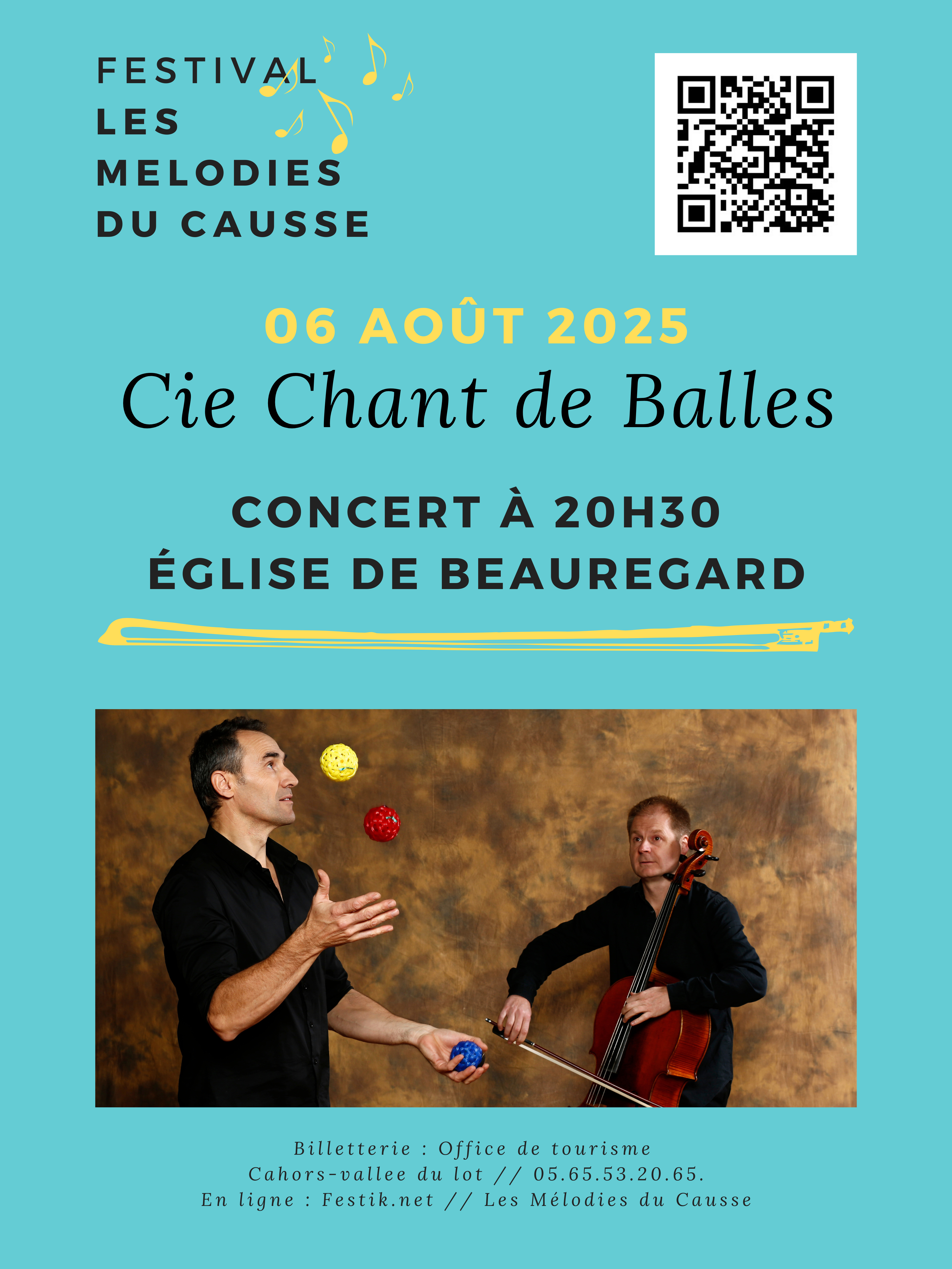 Festival les Mélodies du Causse: Cie Chant de Balle, 