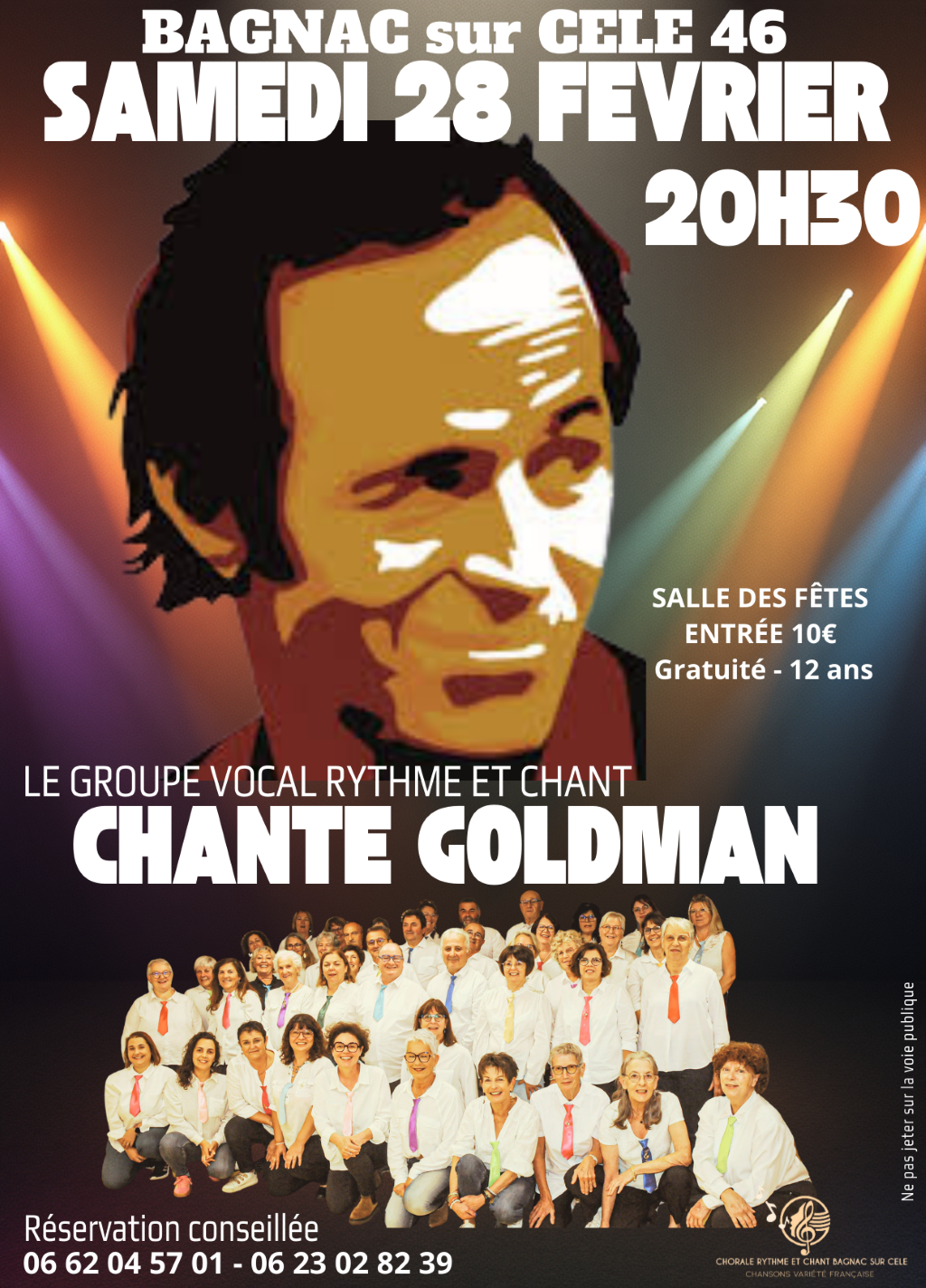 Figeac : Concert Rythme et Chant à Bagnac-sur-Célé : chansons JJ Goldman