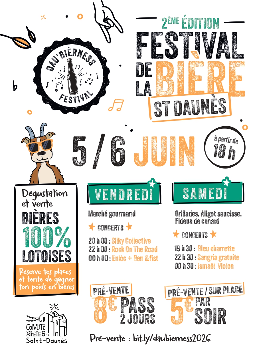 Figeac : Festival de la Bière Saint-Daunès