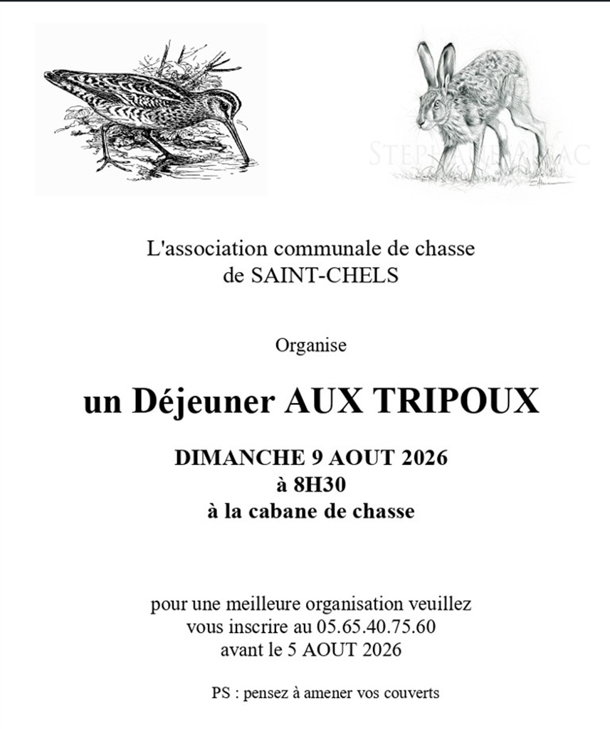 Figeac : Déjeuner aux tripoux à Saint Chels