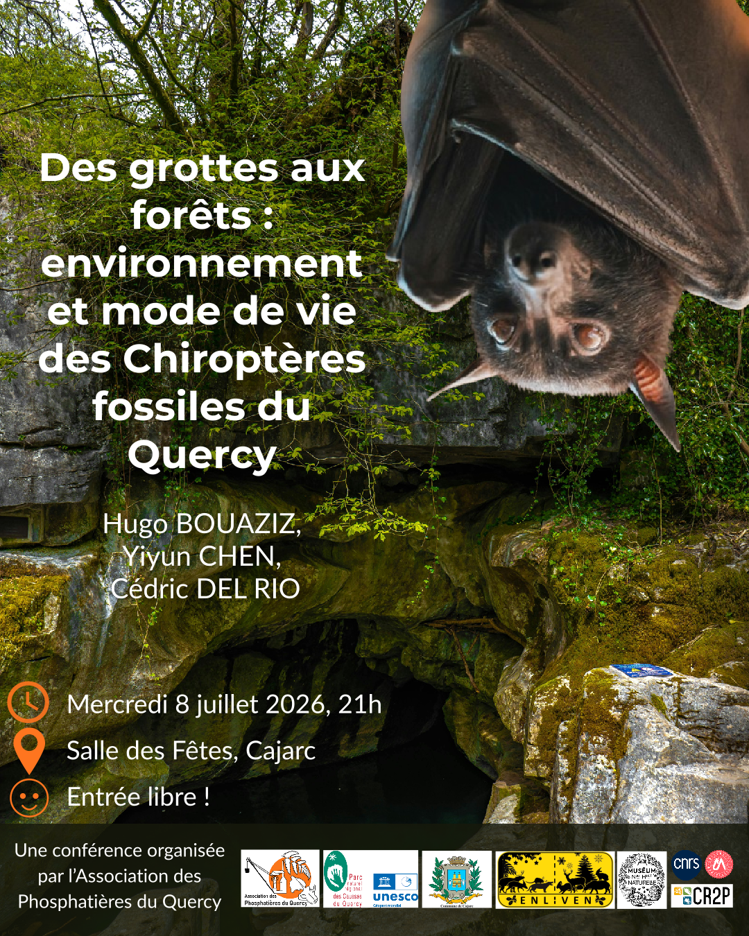 Figeac : Conférence à Cajarc : 